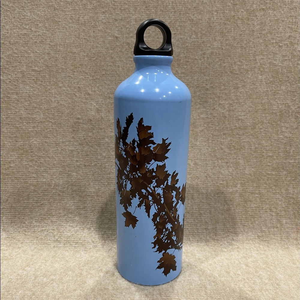 GAIAM Baby Blue Metal Drink Liquid Hydration Beverage Bottle Tumbler Container